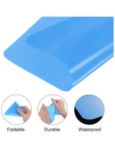 Alfombrillas de Silicona HARFINGTON 3pcs 150x100mm Azul