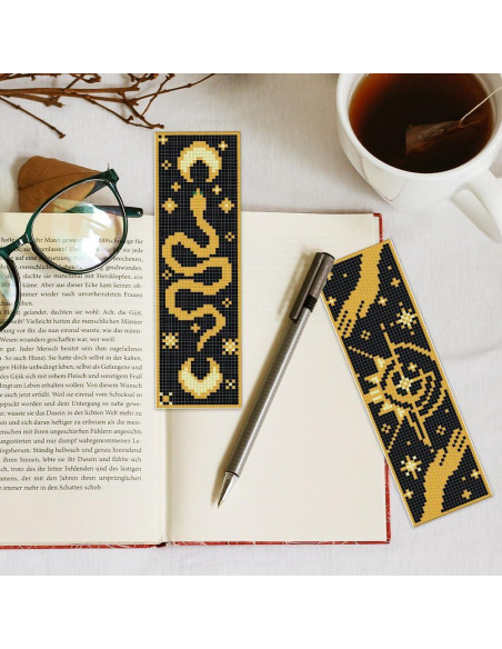 Kit de Marcadores de Punto de Cruz INFUNLY Sol Luna 6 Piezas Kit de Marcadores de Punto de Cruz INFUNLY Sol Luna 6 Piezas