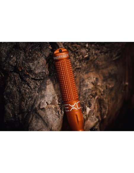 Encendedor Ferrocerio Exotac nanoSTRIKER XL Naranja 0.64 cm Encendedor Ferrocerio Exotac nanoSTRIKER XL Naranja 0.64 cm
