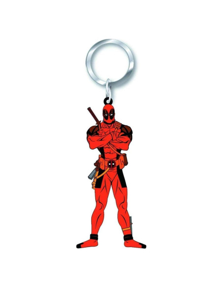 Muñeco de Llave PVC Deadpool Marvel 4.45x0.64x9.53 cm Muñeco de Llave PVC Deadpool Marvel 4.45x0.64x9.53 cm