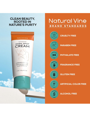 Crema Correctora de Manchas Oscuras Natural Vine 60g