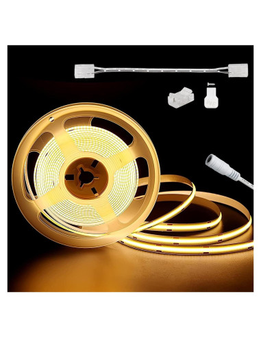 Cinta LED COB PAUTIX 6.1m 3000K Blanco Cálido 3087 LEDs