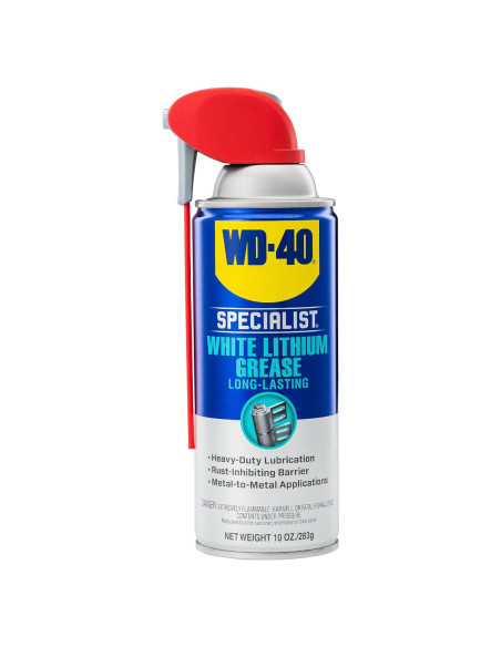 Spray de Grasa de Litio Blanca WD-40 Especialista 295.7 ml Spray de Grasa de Litio Blanca WD-40 Especialista 295.7 ml