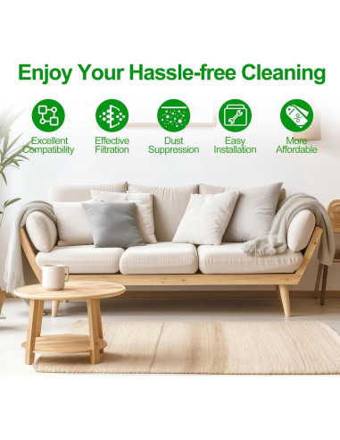 16 Bolsas de Vacío Omiracle para iRobot Roomba i3+ a s9+