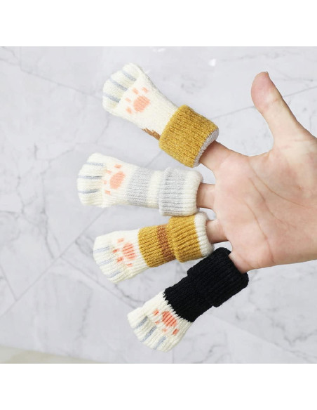 Protectores de patas de silla Tshiwort 16pcs antideslizantes Protectores de patas de silla Tshiwort 16pcs antideslizantes