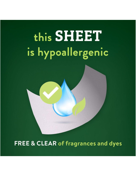 Hojas de detergente Biokleen Free & Clear - 100 cargas, hipoalergénico Hojas de detergente Biokleen Free & Clear - 100 cargas, hipoalergénico