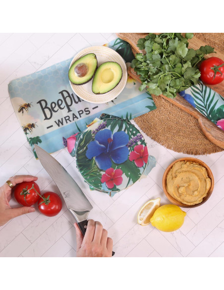 Rollo de Envoltura de Alimentos BeePure 38.1x203.2 cm Ecológico Rollo de Envoltura de Alimentos BeePure 38.1x203.2 cm Ecológico