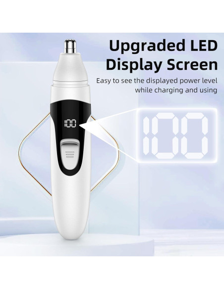 Recortador de Vello Nasal Recargable Tipo-C Shenzhen - Indoloro Recortador de Vello Nasal Recargable Tipo-C Shenzhen - Indoloro