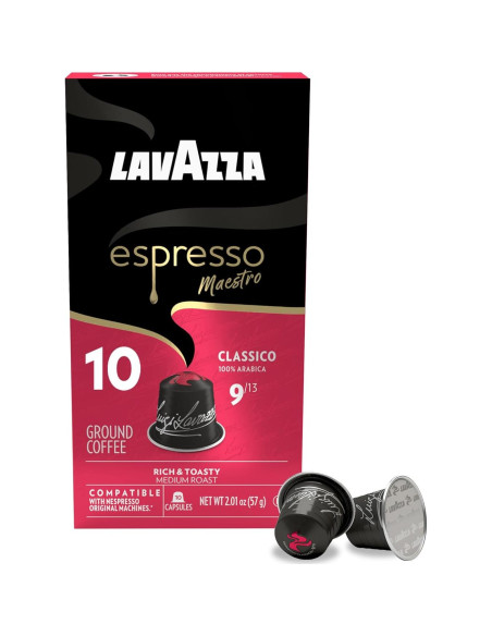 Cápsulas de Café Lavazza Espresso Classico 100% Arábica 60 Unidades Cápsulas de Café Lavazza Espresso Classico 100% Arábica 60 Unidades