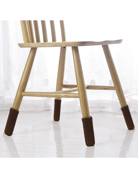 24 Calcetines para Patas de Muebles Blendnew - Café, Lavables 24 Calcetines para Patas de Muebles Blendnew - Café, Lavables