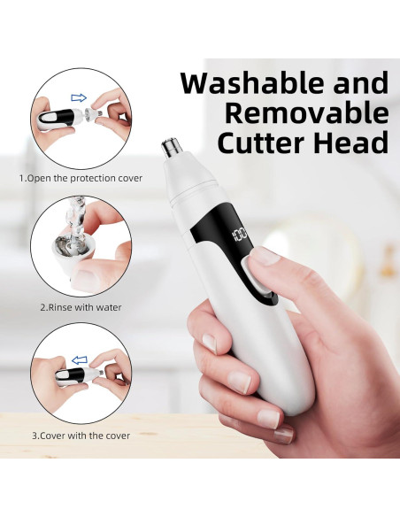 Recortador de Vello Nasal Recargable Tipo-C Shenzhen - Indoloro Recortador de Vello Nasal Recargable Tipo-C Shenzhen - Indoloro