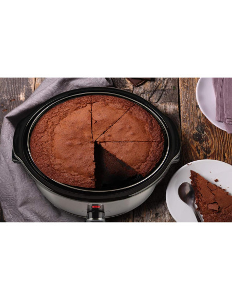 Cocina Lenta Courant 1.5 L Acero Inoxidable 3 Configuraciones Cocina Lenta Courant 1.5 L Acero Inoxidable 3 Configuraciones