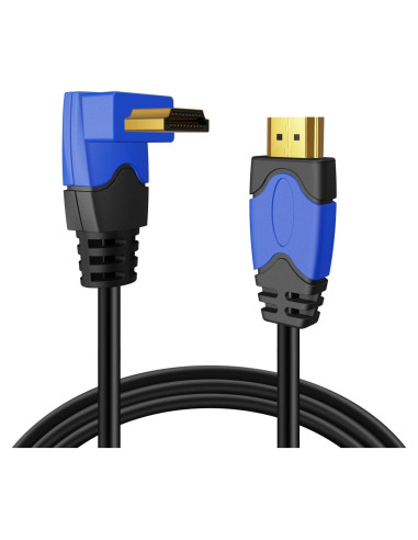 Cable HDMI 4K TNP 0.91m Ángulo Derecho 270 Grados Alta Velocidad