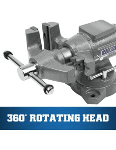 Torno de banco multiusos Wilton 450P, 11.4 cm, 9.7 kg 2