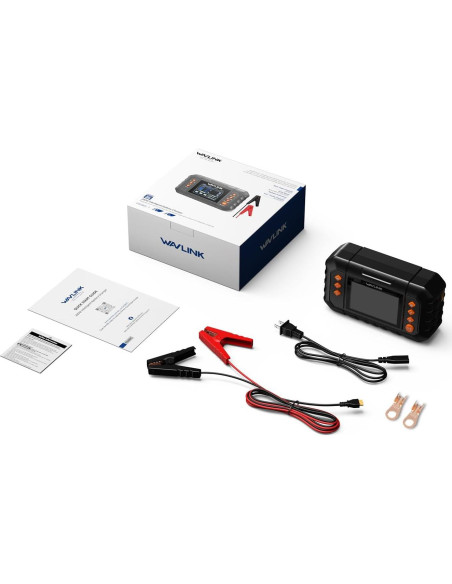 Cargador de Batería Inteligente WAVLINK 20A con Pantalla LCD Cargador de Batería Inteligente WAVLINK 20A con Pantalla LCD