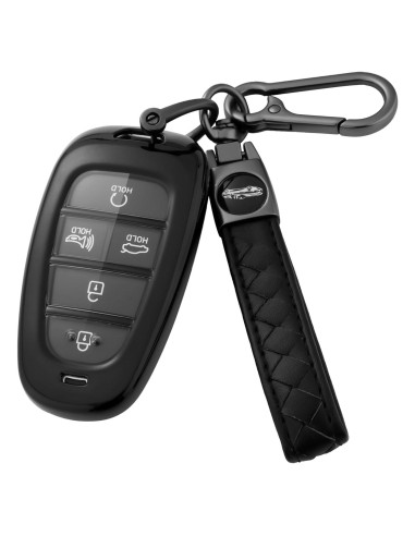 Funda de Llave Hyundai Flensent TPU para Sonata Santa Fe 2022-2025