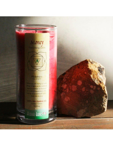 Vela Aromática Premium Aloha Bay 311 ml Chakra Dinero