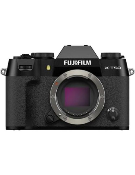 Cámara Digital Sin Espejo Fujifilm X-T50 Negra con Accesorios Cámara Digital Sin Espejo Fujifilm X-T50 Negra con Accesorios