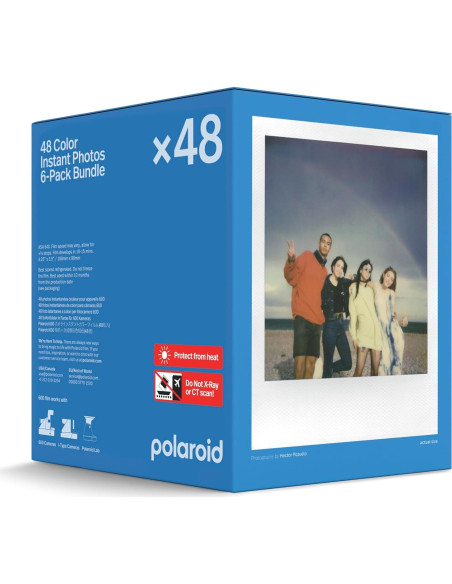 Papel Fotográfico Color Polaroid 600 - Paquete de 48 Fotos Papel Fotográfico Color Polaroid 600 - Paquete de 48 Fotos