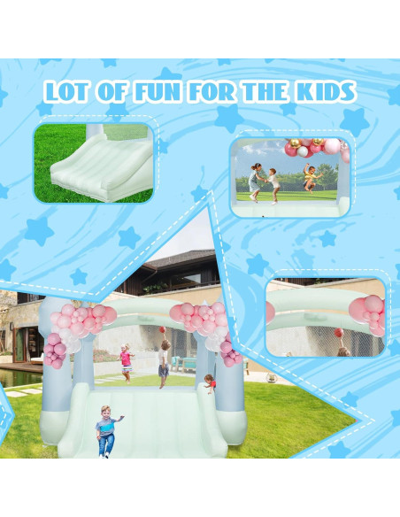 Casa Inflable de Salto AKSPORT 3.65x2.74m para Niños Casa Inflable de Salto AKSPORT 3.65x2.74m para Niños