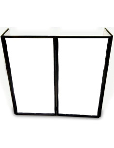 Pantalla de Cubierta Pyle PDJFAC12 para Cabina de DJ 121.9x61.5cm 2