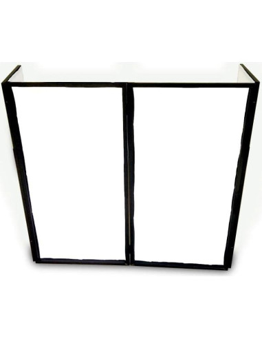 Pantalla de Cubierta Pyle PDJFAC12 para Cabina de DJ 121.9x61.5cm