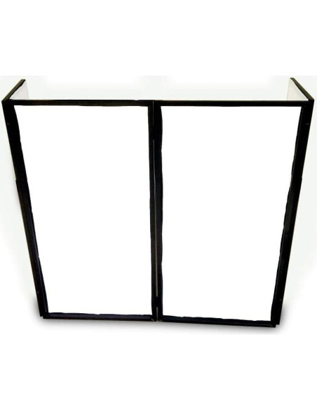 Pantalla de Cubierta Pyle PDJFAC12 para Cabina de DJ 121.9x61.5cm Pantalla de Cubierta Pyle PDJFAC12 para Cabina de DJ 121.9x61.5cm