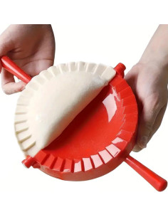 Prensa para Empanadas BIZYAC 15.24 cm - Molde 2 en 1 2