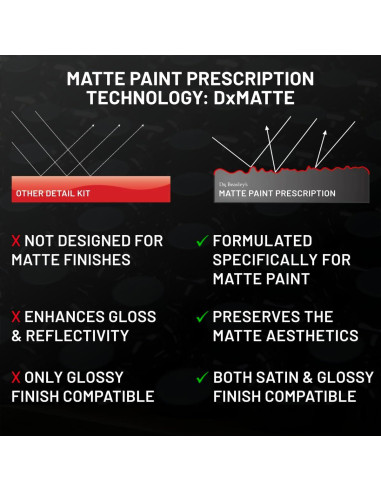 Kit de Detalle de Pintura Mate Dr. Beasley 4 Piezas 1183.5 ml