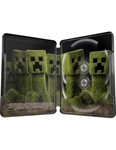 Steelbook Coleccionista Minecraft 4K Ultra HD Blu-ray 2025