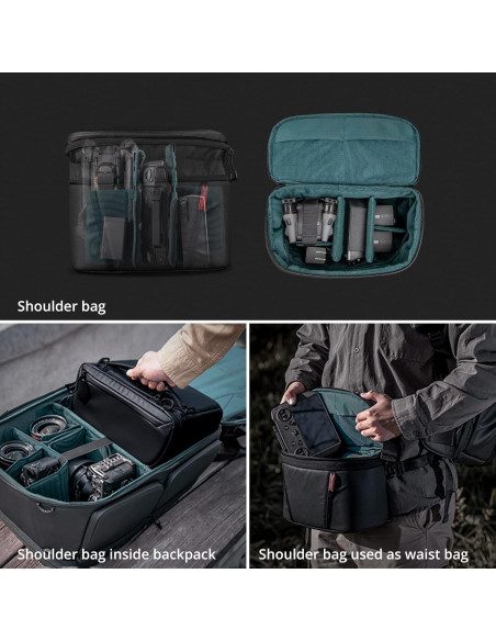 Mochila para Cámara PGYTECH OneMo 2 38L Negra con Bolsa Mochila para Cámara PGYTECH OneMo 2 38L Negra con Bolsa