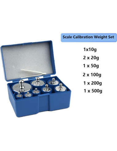 Pesas de Calibración 1kg M1 Tsurpcao para Balanza Digital