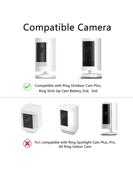 Soporte Magnético para Cámara TEKCAM Compatible con Ring Soporte Magnético para Cámara TEKCAM Compatible con Ring