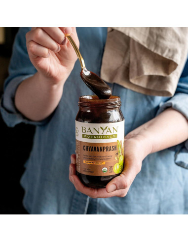 Chyavanprash Banyan Botanicals 478 g - Mermelada Herbal Orgánica