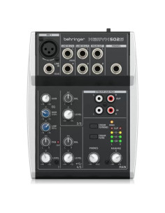 Mezclador Analógico Behringer XENYX 502S 5 Entradas USB