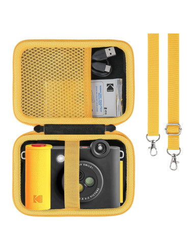 Funda Dura Khanka para Cámara Kodak Smile+ 2x3" Negra