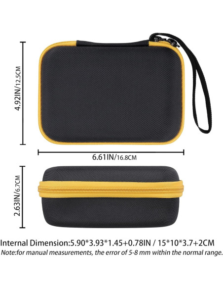 Funda Dura Khanka para Cámara Kodak Smile+ 2x3" Negra Funda Dura Khanka para Cámara Kodak Smile+ 2x3" Negra