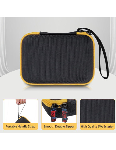Funda Dura Khanka para Cámara Kodak Smile+ 2x3" Negra