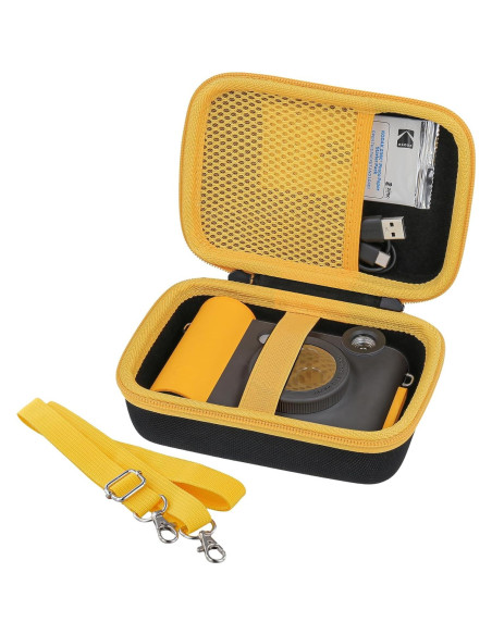 Funda Dura Khanka para Cámara Kodak Smile+ 2x3" Negra Funda Dura Khanka para Cámara Kodak Smile+ 2x3" Negra
