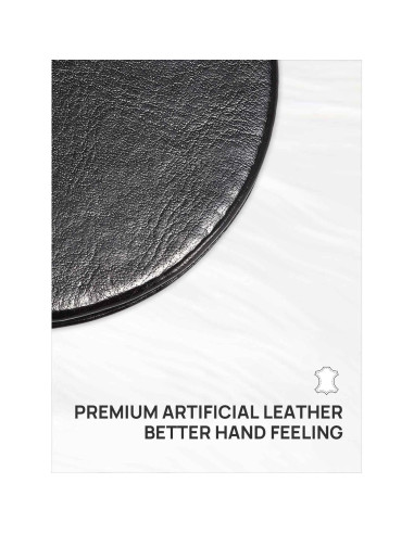 Espejo Compacto Aumentador OMIRO 1X/10X PU Negro 7.1cm