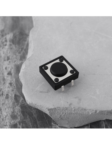 50 Interruptores de Botón Táctil OTOTEC 12x12mm para Electrónica