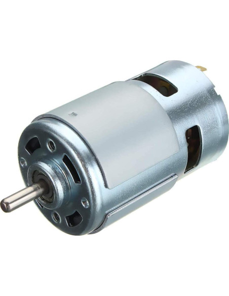Motor DC 775 Puly 24V 20000RPM 2-Pack con Soporte Motor DC 775 Puly 24V 20000RPM 2-Pack con Soporte