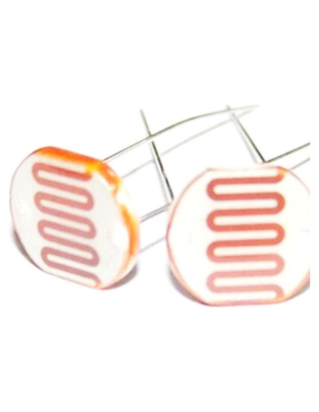 25 Piezas LDR Fotoresistor 12mm Genérico Resistencia Luz 25 Piezas LDR Fotoresistor 12mm Genérico Resistencia Luz