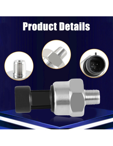 Transductor de Presión FUSCH 100 PSI Sensor Acero Inoxidable