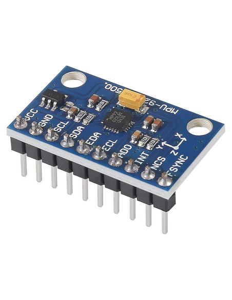 Sensor Giroscopio 9 Ejes MPU9250 GY-9250 Pre-soldado IIC/SPI Sensor Giroscopio 9 Ejes MPU9250 GY-9250 Pre-soldado IIC/SPI