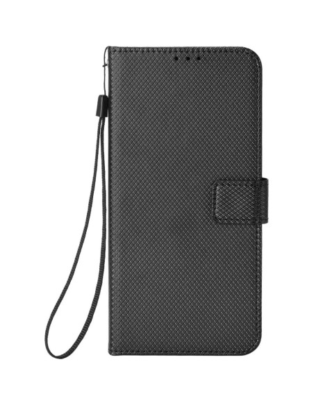 Funda de cuero PU Tecno Pop 8 y Spark Go 2024 - Negra Funda de cuero PU Tecno Pop 8 y Spark Go 2024 - Negra