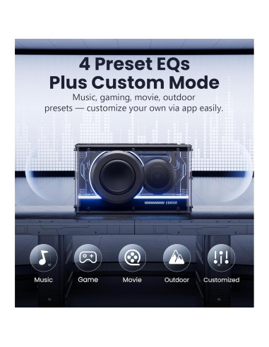Altavoz Bluetooth Edifier QD25 25W Audio Alta Resolución