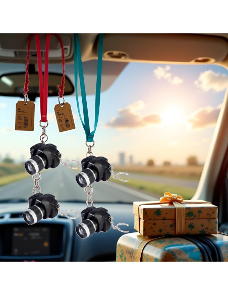 Llavero de Cámara con Sonido - 4 Pcs - Accesorios para Mujeres Llavero de Cámara con Sonido - 4 Pcs - Accesorios para Mujeres