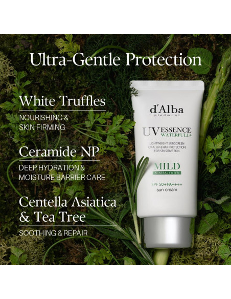Protector Solar Mineral d'alba Trufa Blanca SPF 50+ Vegano Protector Solar Mineral d'alba Trufa Blanca SPF 50+ Vegano