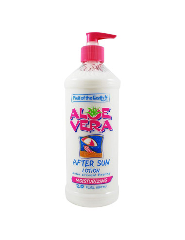 Loción Después del Sol Aloe Vera Fruit Of The Earth 591 ml